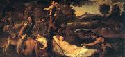 TIZIANO Vecellio Jupiter and Anthiope Spain oil painting reproduction